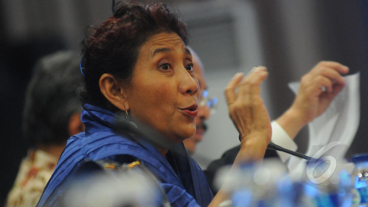 Ini yang Dicemaskan Menteri Susi pada Pelaut IndonesiaMenteri Kelautan dan Perikanan Susi Pudjiastuti (Liputan6.com/Herman Zakharia)