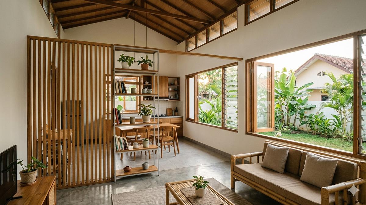 7 Cara Membuat Ventilasi Alami agar Rumah Tidak Pengap Tanpa AC, Sejuk dan Ramah Lingkungan