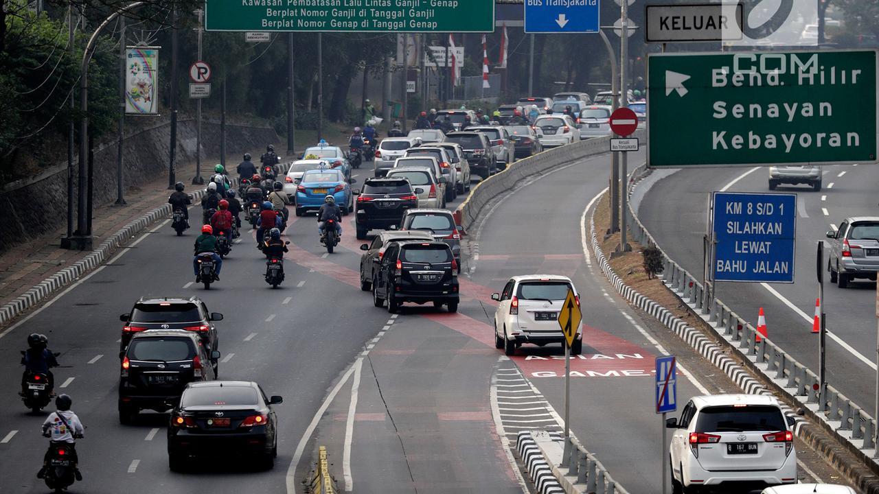 Ganjil Genap Sudah Diberlakukan di Jakarta