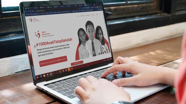 Tekad Kasih Nusantara Memperjuangkan 1000 Anak Indonesia Berprestasi Tetap Sekolah