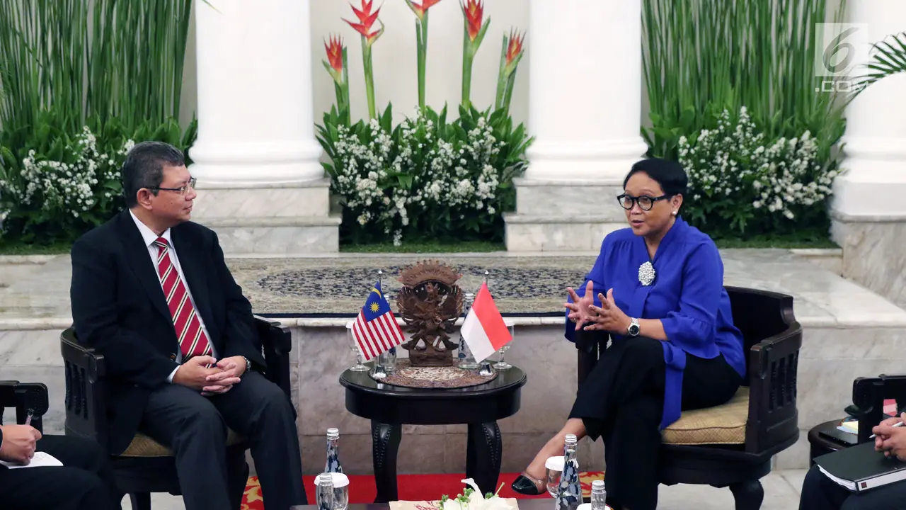 Menlu Retno Terima Kunjungan Menlu Malaysia