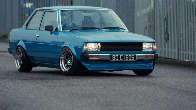 Modifikasi Corolla DX bergaya minimalis tetap stylish (Speedhunters)
