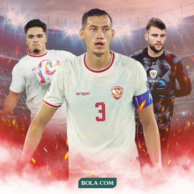 Timnas Indonesia - Rapor pemain naturalisasi Indonesia saat bertemu China