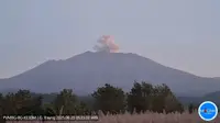 Gunung Raung kembali erupsi , tinggi letusan capai 600 meter (Istimewa)