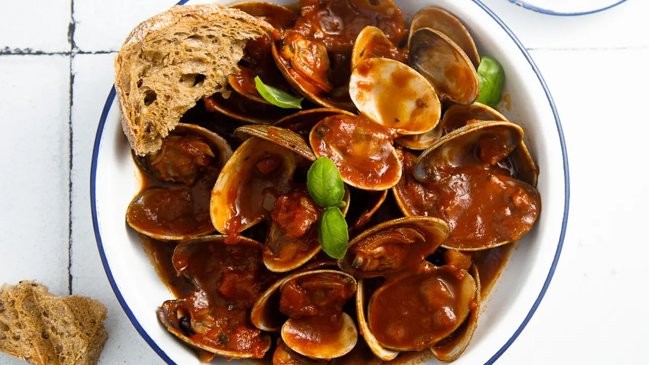 kerang saus asam pedas manis