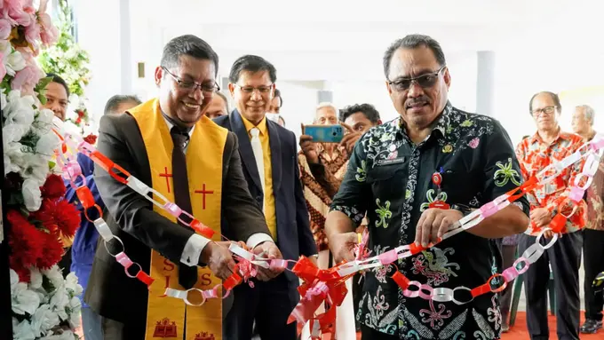 Pj Sekda Bontang Resmikan Gedung Baru GPSI El-Zebaoth, Simbol Perjalanan Iman Tiga Dekade
