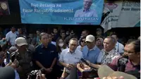 Menteri Perdagangan Zulkifli Hasan bersyukur harga Bapok, khususnya di Jawa Tengah dinilai stabil dan cenderung lebih rendah.