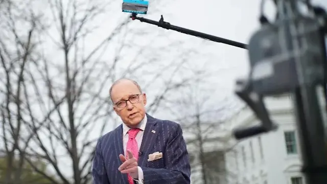 Mantan Penasihat ekonomi Gedung Putih, Larry Kudlow. (AFP Photo/Mandel NGAN)