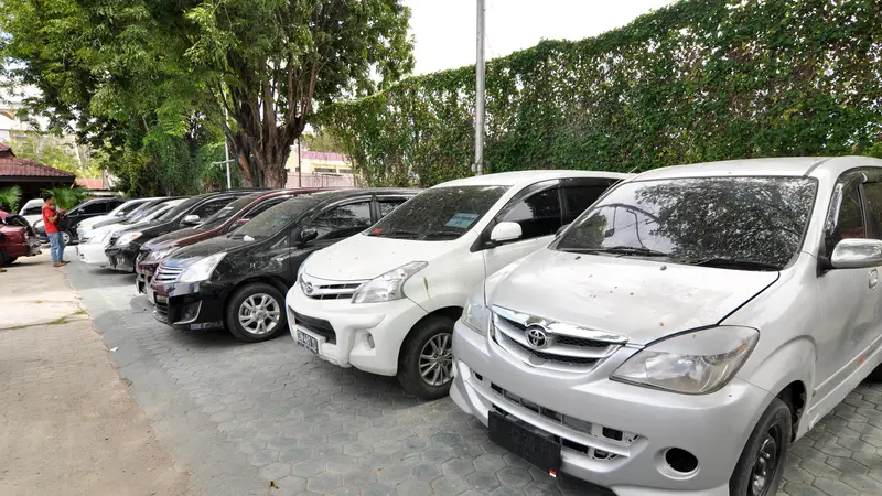 mobil bodong anggota polda sulteng