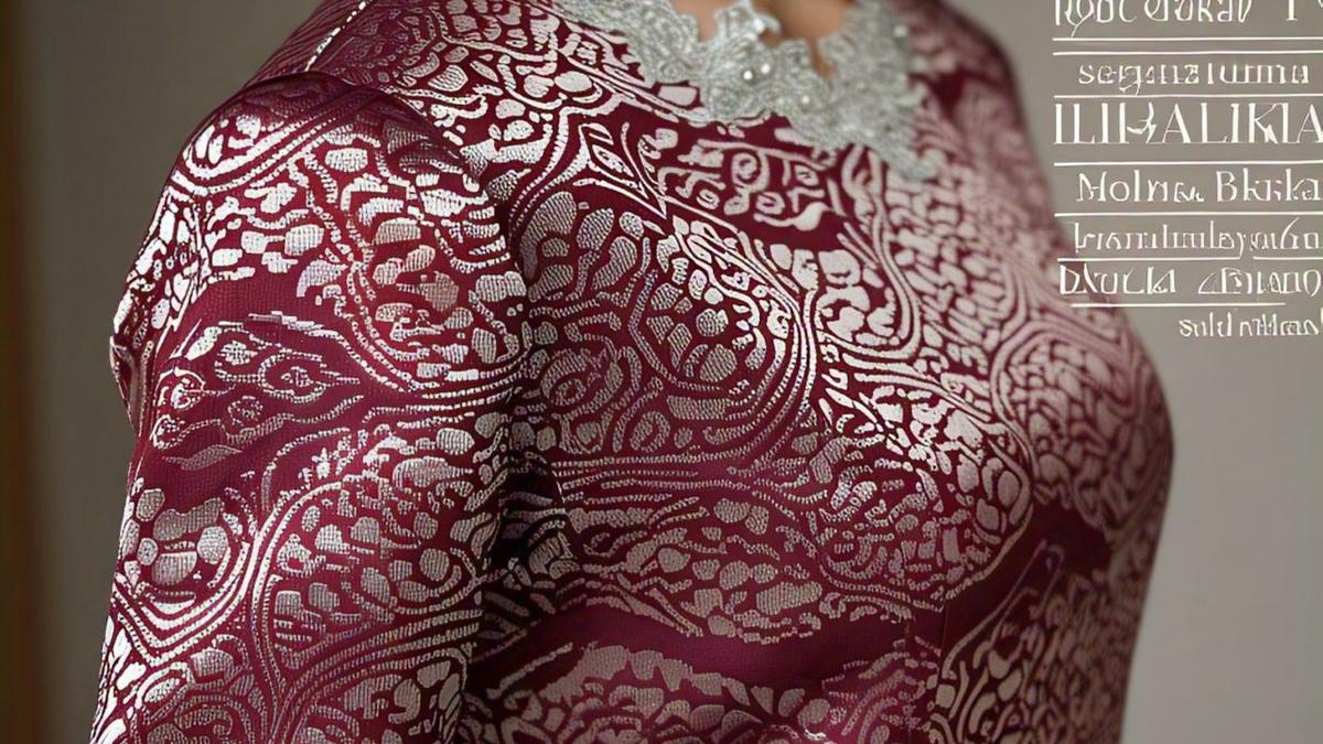 4 Model Baju Gamis Brokat untuk Akad Nikah Tren 2025: Tampil Anggun