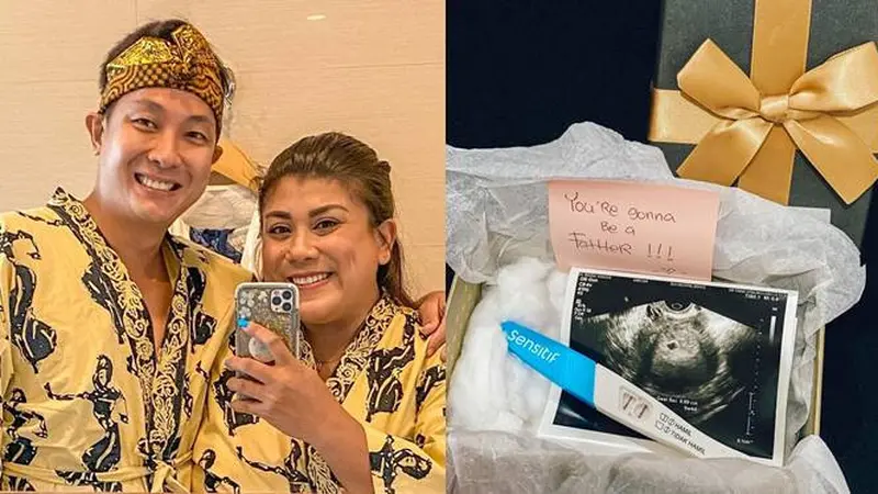 Beri Kejutan Untuk Suami, Ini 5 Momen Regina Ivanova Umumkan Kehamilan