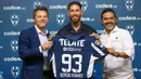 Usai penandatanganan kontrak, Monterrey—juara Liga Meksiko 5 kali itu—langsung mengumumkan perekrutan Sergio Ramos. (Julio Cesar AGUILAR/AFP)