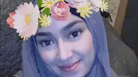 Terima hidayah di bulan suci Ramadan, Aryani Fitriana mantap memakai hijab. Sumber: Instagram.com.