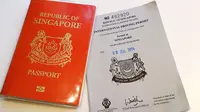 Paspor Singapura. (ProjectManhattan/Wikimedia)