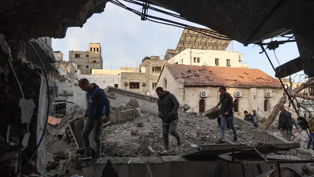 Keji, Israel Serang Sekolah Gaza yang Menampung Pengungsi dan Menewaskan 31 Orang