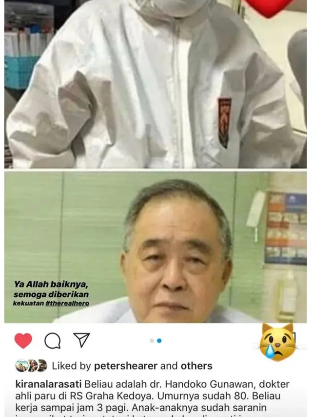 Heroik, Ini 7 Apresiasi Seleb untuk Dokter Handoko Gunawan