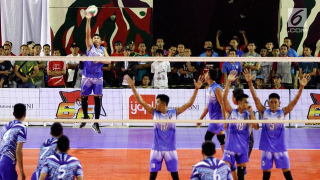 Tim Bola Voli TNI AL Keluar Sebagai Juara Turnamen Danjen Kopassus