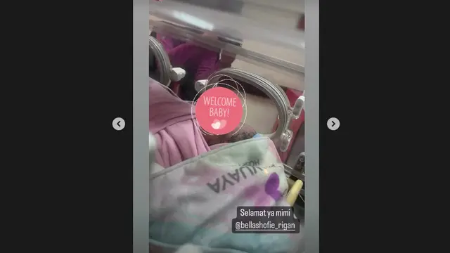 Bella Shofie Lahiran Anak Kedua, Mengaku Lebih Mellow Dibanding yang Pertama. (instagram.com/bellashofie_rigan)