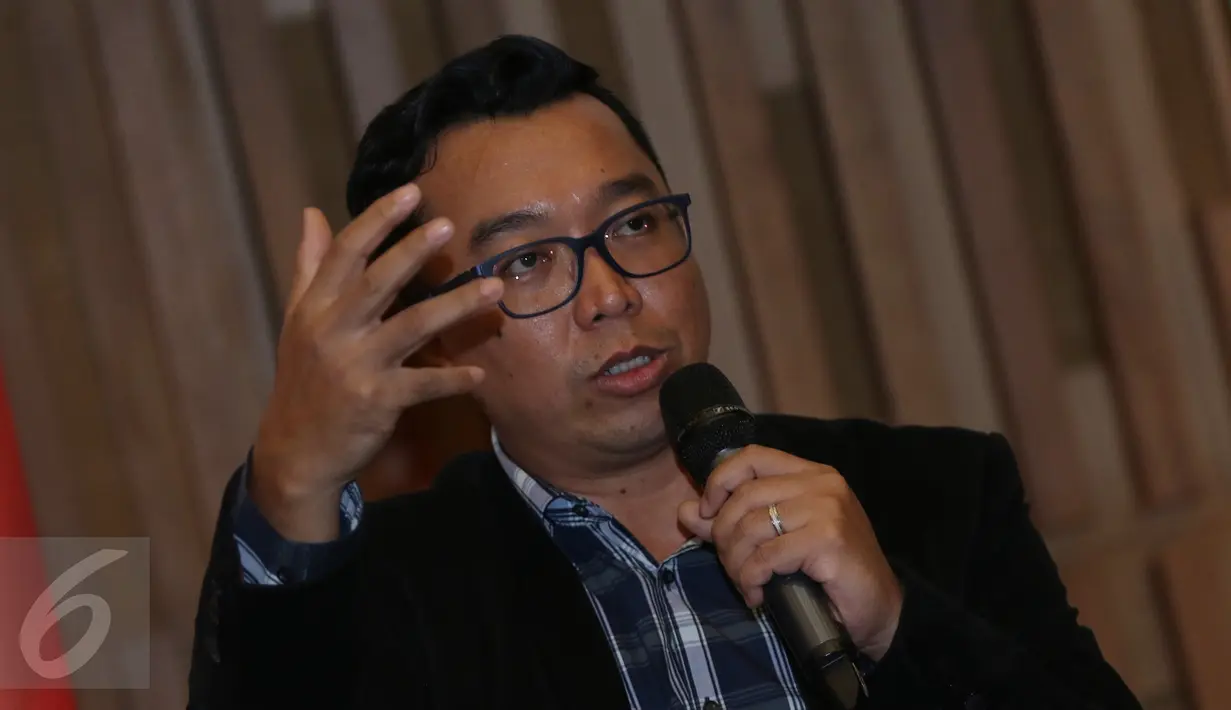 Indra Yudisthira selaku President Director Indonesia Entertainmen Produksi