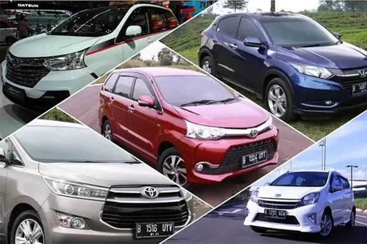Daftar Mobil Terlaris di Tahun Ini