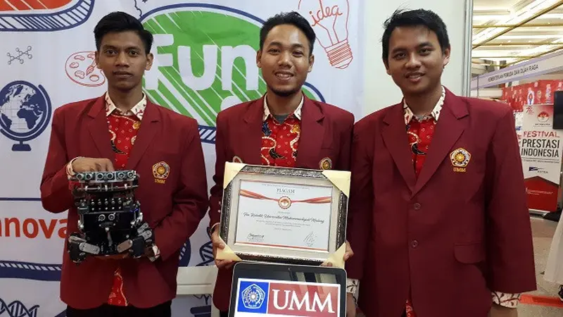 Robot besutan Universitas Muhammadiyah Malang (UMM)