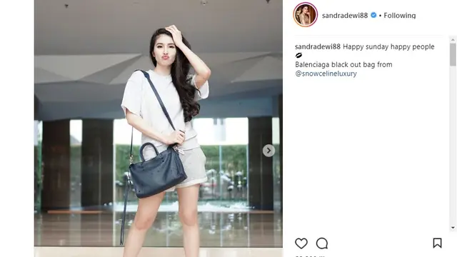 Sandra Dewi (Foto: Instagram)