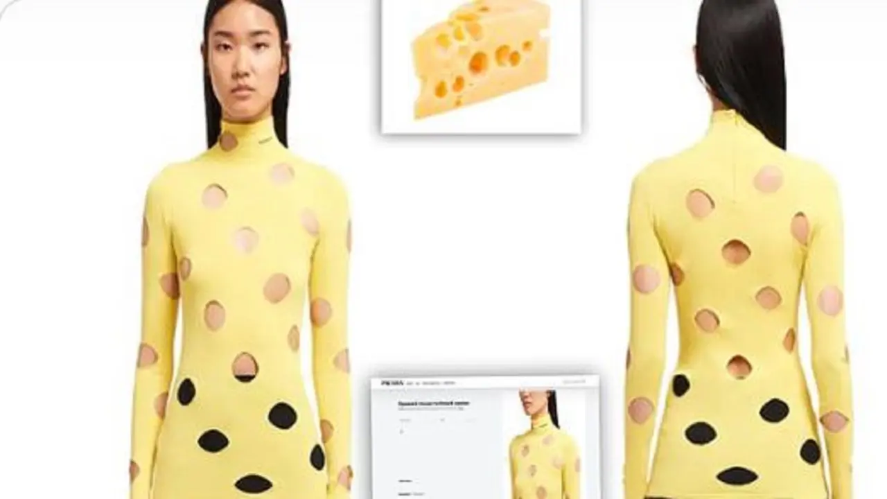 Baju mirip keju