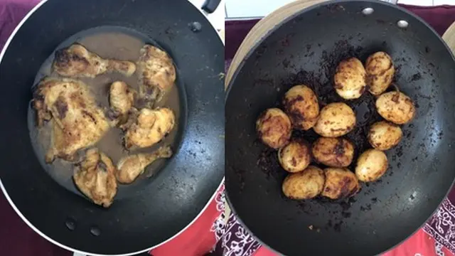 6 Momen Apes Makan Opor Ayam saat Lebaran Ini Bikin Elus Dada