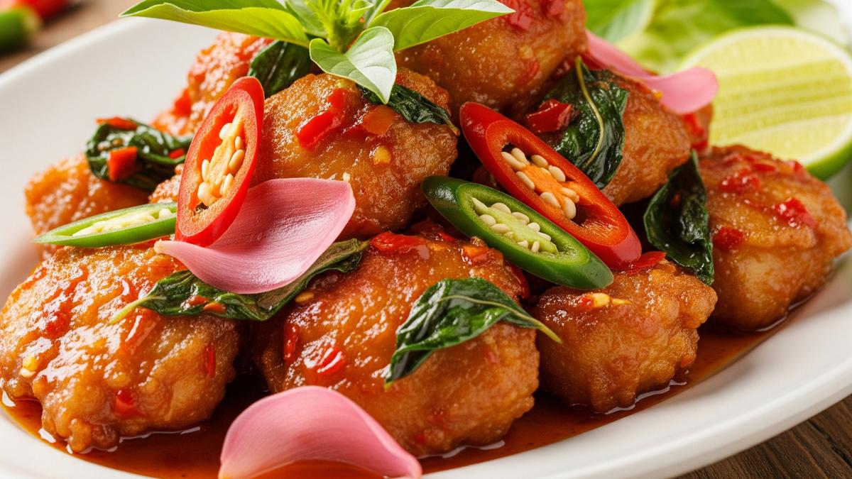 Kreasi Resep Ayam Kemangi Pedas Kecombrang, Kombinasi Rasa yang Unik dan Nikmat
