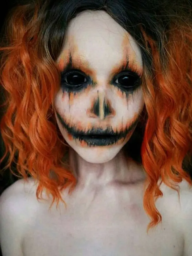 7 Makeup 3D Menyeramkan, Seperti Nyata