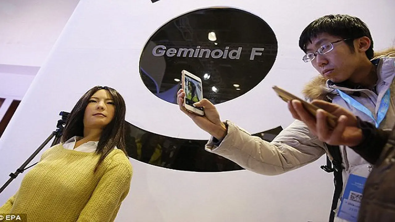 Geminoid F, Robot Cantik Asal Jepang yang Jadi Bintang Film