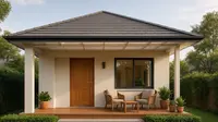 7 Model Rumah Kecil Sederhana Tapi Mewah 1 Lantai Terbaru 2025, Nyaman dan Elegan di Lahan Terbatas