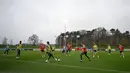 Tuchel memanggil sebanyak 35 pemain untuk laga melawan Uruguay dan Jepang pada 27 dan 30 Maret mendatang. (AFP/Paul Ellis)