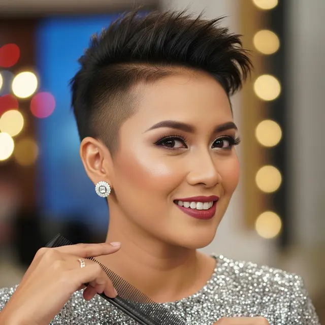 Model Rambut Pendek Sebelum Tahun Baru