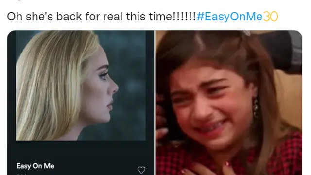 Adele Rilis Easy On Me, Begini Reaksi Kocak Netizen Ikutan Galau Dengar Lagu Barunya