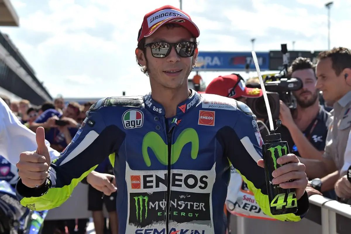 Valentino Rossi (AFP PHOTO/ VINCENZO PINTO)