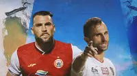 Liga 1 - Marco Simic dan Ilija Spasojevic (Bola.com/Adreanus Titus)