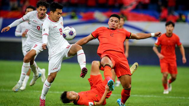 Bertandang ke China, Timnas Indonesia Alami Kekalahan Pertama