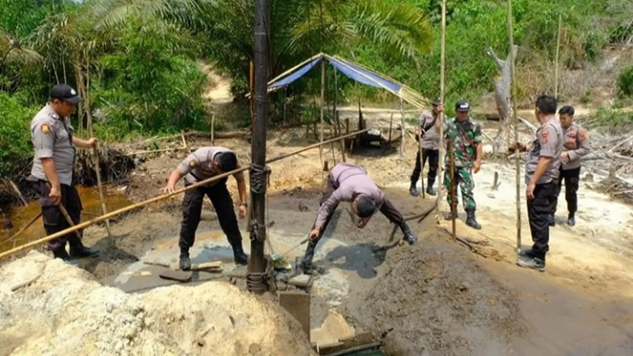 Ilegal Drilling di Jambi
