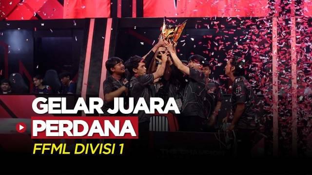 Berita Video, Momen SES Alfaink Raih Gelar Juara Perdana FFML Season 6 Divisi 1 pada Minggu (26/9/2022)