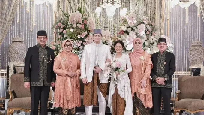 6 Potret Pernikahan Anak Anies Baswedan, Dihadiri Sejumlah Tokoh Penting
