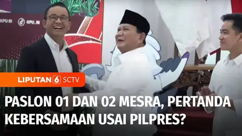 VIDEO: Diskusi: Paslon 01 dan 02 Mesra, Apakah Tanda Kebersamaan Usai Pilpres?
