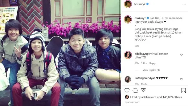 Potret Lawas Coboy Junior
