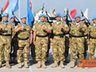 Citizen6, Lebanon Selatan: Turut hadir dalam upacara itu, calon Komandan Force Headquarters Support Unit (FHQSU) Kolonel Adm Darmawan Bakti, para prajurit Satgas FPC, MCOU dan Cimic, baik yang lama maupun baru. (Pengirim: Badarudin Bakri)   