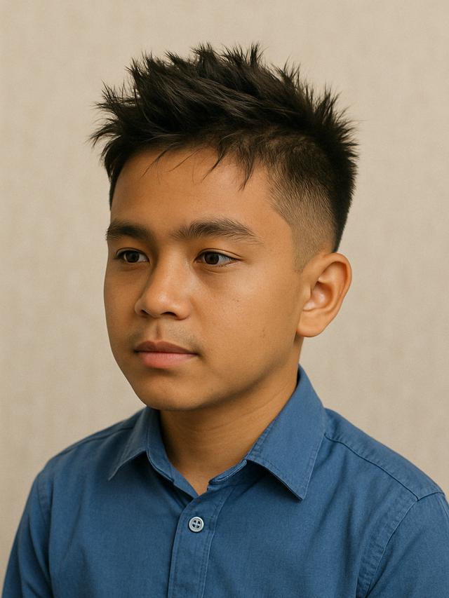 5 Contoh Gambar Model Rambut Tipis Anak Laki-laki