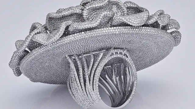 Desain Cincin Berlian Seharga Rp1,4 Miliar dari India yang Berhasil Pecahkan Rekor Dunia, credit: Guinness World Records