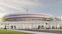 Kementerian Pekerjaan Umum dan Perumahan Rakyat (PUPR) membangun Indoor Multifunction Stadium (IMS) di GBK. Dok PUPR