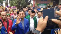 JR Saragih Dilengserkan dari Jabatan Ketua DPD Demokrat Sumut. (Liputan6.com/Reza Efendi)
