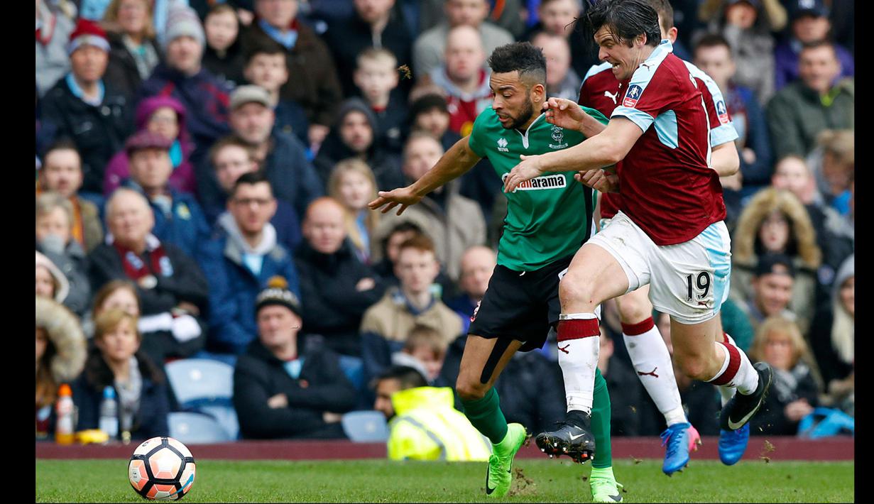 Di musim ini, mereka menjadi tim kejutan Piala FA, dengan sudah melakoni delapan partai, termasuk mengalahkan tim-tim dari divisi atas seperti Ipswich Town, Brighton & Hove Albion, dan Burnley. (Martin Rickett/PA via AP)
