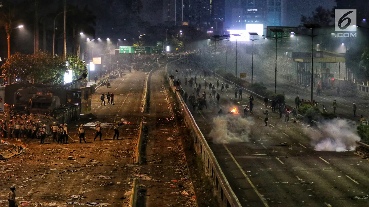 Pasca Demo Mahasiswa, Begini Kondisi di kawasan Jalan Depan DPR